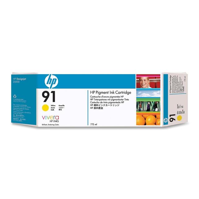 Консуматив HP 91 775-ml Pigment Yellow Ink Cartridge