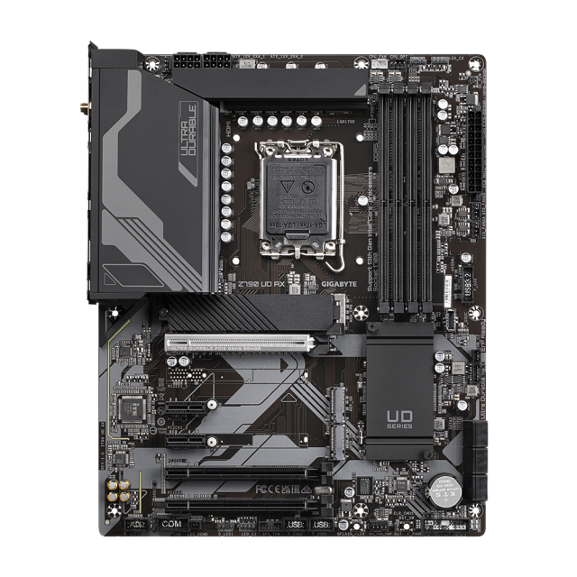 Дънна платка GIGABYTE Z790 UD AX LGA 1700 DDR5, PCIe 5.0, HDMI, DisplayPort, USB Type-C, ATX