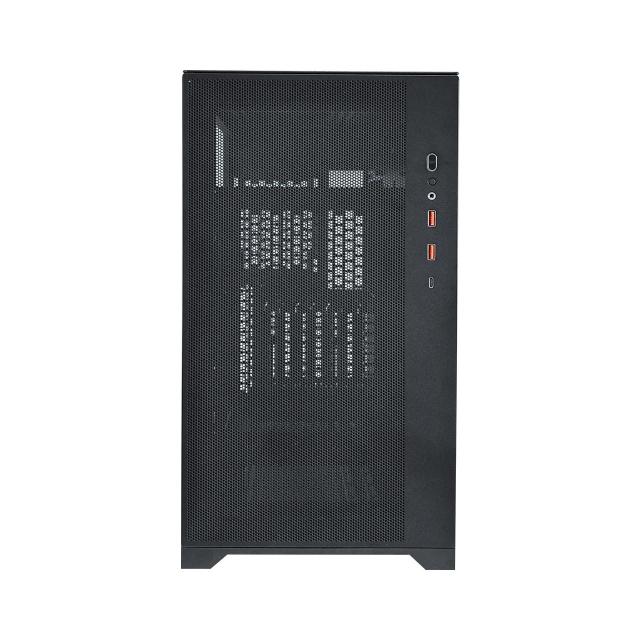 Кутия FSP CMT580B Mesh TG, 2 x USB 3.0, 1 x USB 3.1 Type-C, 1 x Combo Audio Jack,  E-ATX Mid Tower, Черна