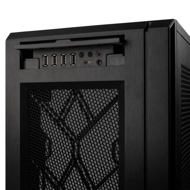 Кутия Phanteks Enthoo PRO 2 TG, 4 x USB 3.0, 1 x USB Type-C, 1 x Mic, 1 x Headphone jacks  АRGB Big-Tower, Черно