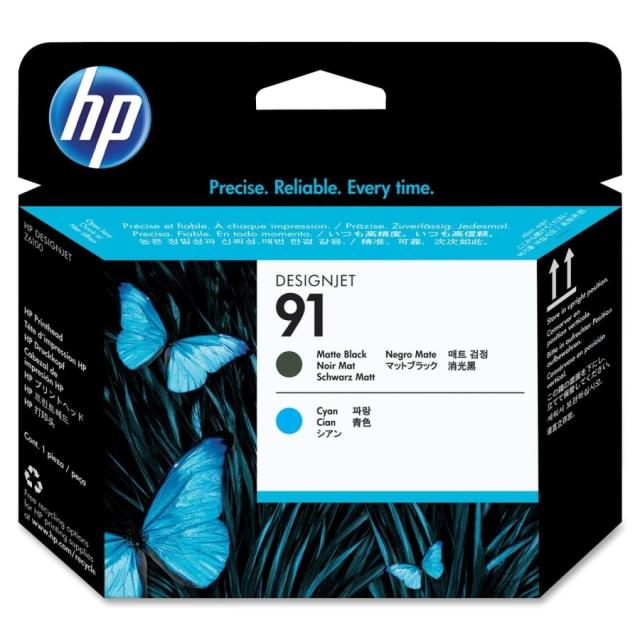 Консуматив HP 91 Matte Black and Cyan Printhead