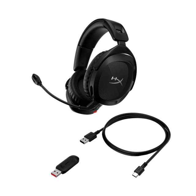 Геймърски слушалки HyperX Cloud Stinger 2 Безжични с Микрофон, Черен