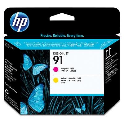 Консуматив HP 91 Magenta and Yellow Printhead