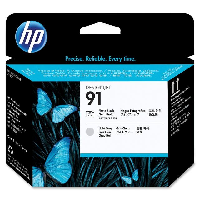 Консуматив HP 91 Photo Black and Light Gray Printhead