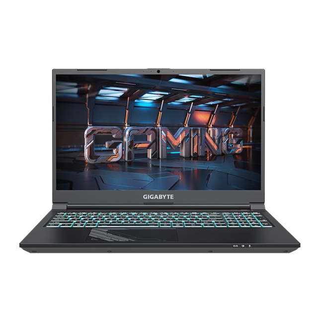Лаптоп GIGABYTE G5 MF Intel Core i5-12500H, 15.6'' (39.62 cm) IPS, FHD 144Hz, 8GB DDR4, 512GB SSD Gen4, nVIDIA RTX 4050 6GB GDDR6, Windows 11 Home
