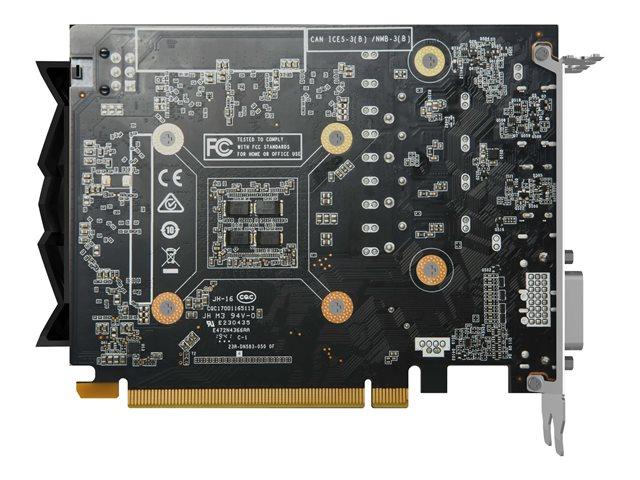 Видео карта ZOTAC GAMING GeForce GTX 1650 AMP CORE 4GB GDDR6, 128-bit, DVI, HDMI, DP,  ZT-T16520J-10L