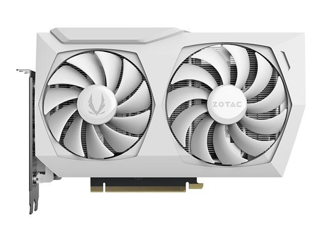 Видео карта ZOTAC GAMING GEFORCE RTX 3060Ti Twin Edge White Edition, 8GB GDDR6X, 256-bit, 3xDP, HDMI, ZT-A30620J-10P