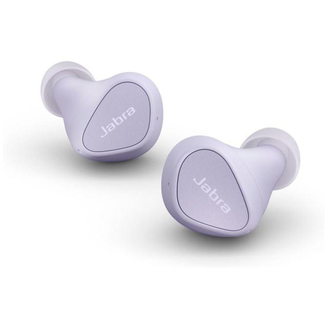 Слушалки Jabra Elite 4 Active, микрофон, Bluetooth 5.2, до 7 часа време на работа, IP57 защита, лилав