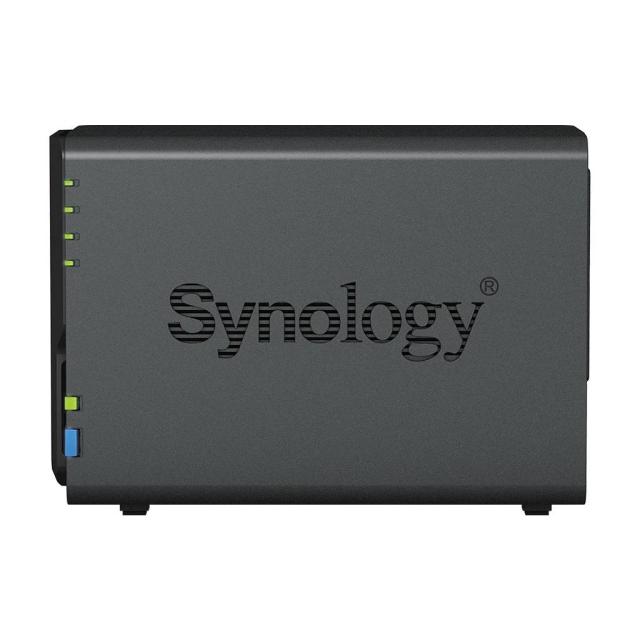 Мрежови сторидж Synology DS223, четириядрен Realtek RTD1619B 1.7GHz, 2GB DDR4, 2x 3.5"/2.5", 1x 1GbE LAN, 3x USB 3.0