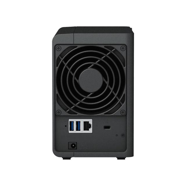 Мрежови сторидж Synology DS223, четириядрен Realtek RTD1619B 1.7GHz, 2GB DDR4, 2x 3.5"/2.5", 1x 1GbE LAN, 3x USB 3.0