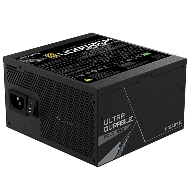 Захранване Gigabyte UD850GM PG5, 850W, 80+ GOLD, Modular, PCIe 5.0 Ready, ATX 3.0