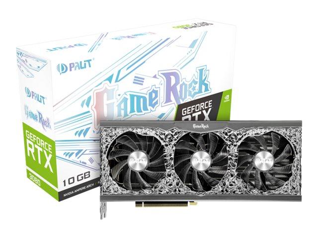 Видео карта PALIT RTX3080 GameRock 10G GDDR6X, 320-bit, 3xDP, 1xHDMI, NED3080U19IA-1020G