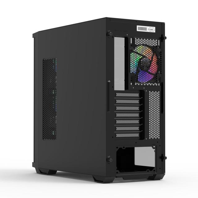 Кутия ZALMAN Z10 PLUS,  2x USB 3.0, 1x USB Type-C, Tempered Glass, RGB, E-ATX, ATX, Micro ATX, Mini ITX , Черна