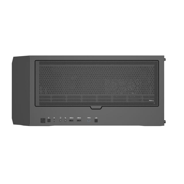 Кутия ZALMAN Z10 PLUS,  2x USB 3.0, 1x USB Type-C, Tempered Glass, RGB, E-ATX, ATX, Micro ATX, Mini ITX , Черна