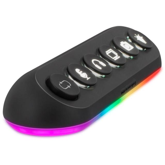 Хъб 5 портов Streamplify HUB DECK 5, USB 3.0, RGB 