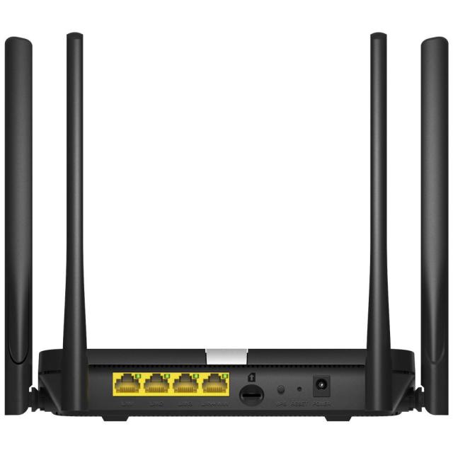 Рутер Cudy LT500, 4G LTE AC1200, 2.4/5 GHz, 300 - 867 Mbps, 10/100