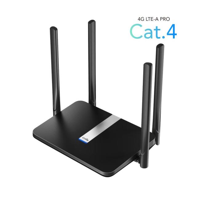 Рутер Cudy LT500, 4G LTE AC1200, 2.4/5 GHz, 300 - 867 Mbps, 10/100