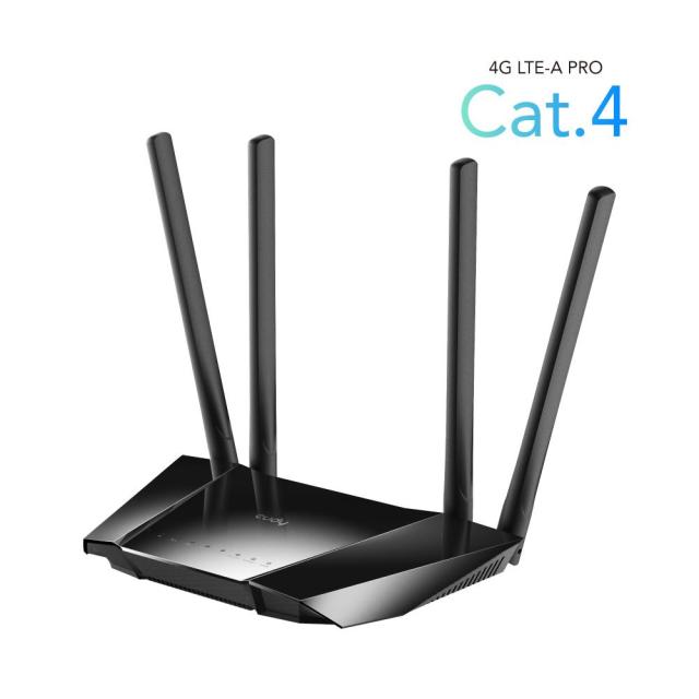 Рутер Cudy LT400, 4G LTE, 2.4GHz, 300 Mbps, 10/100