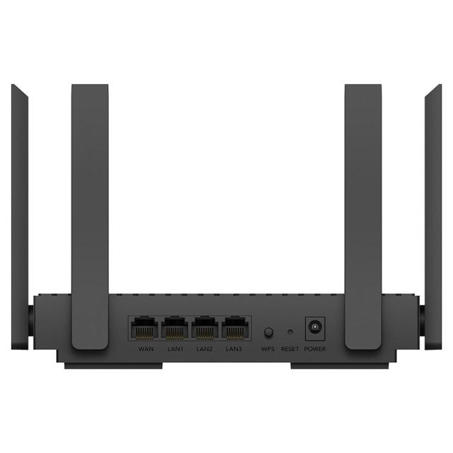 Рутер Cudy WR3000, AX3000 Wi-Fi 6, 2.4GHz (574Mbps) / 5GHz (2402Mbps),  MU-MIMO, 3x LAN 10/100/1000, 1x WAN 10/100/1000