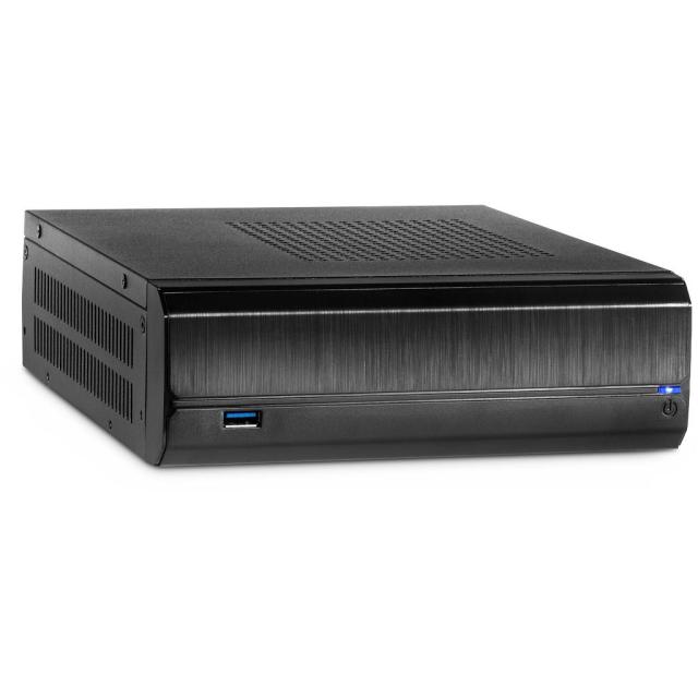 Кутия Inter Tech JX-500, 1 x USB 3.0, ITX възможност за монтаж на Стена