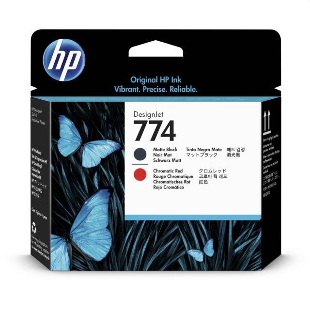 Консуматив HP 774 Matte Black/Chromatic Red DesignJet Printhead