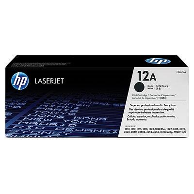 Консуматив HP 12A Black LaserJet Toner Cartridge - Q2612A