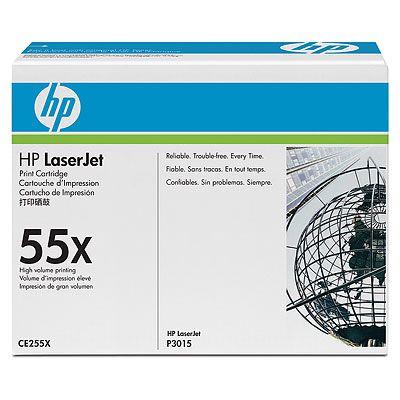 Консуматив HP 55X Black LaserJet Toner Cartridge