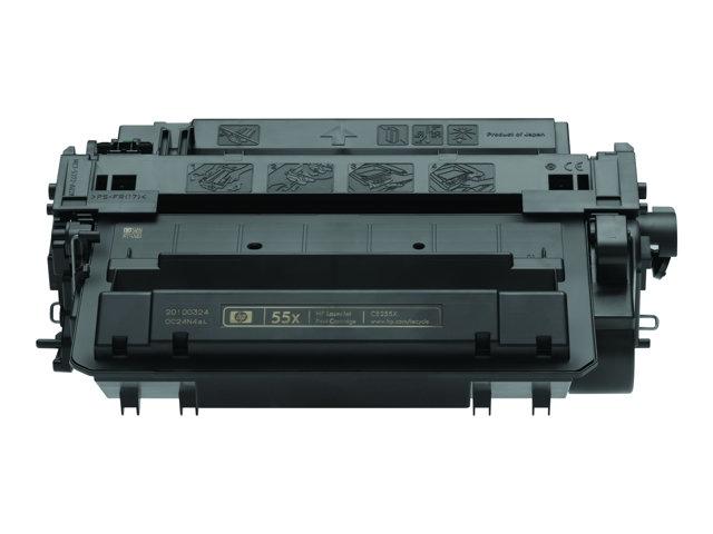 Консуматив HP 55X Black Dual Pack LaserJet Toner Cartridges