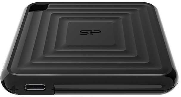 Външен SSD Silicon Power PC60, 2TB, USB 3.2 Gen2 Type-C, Черен