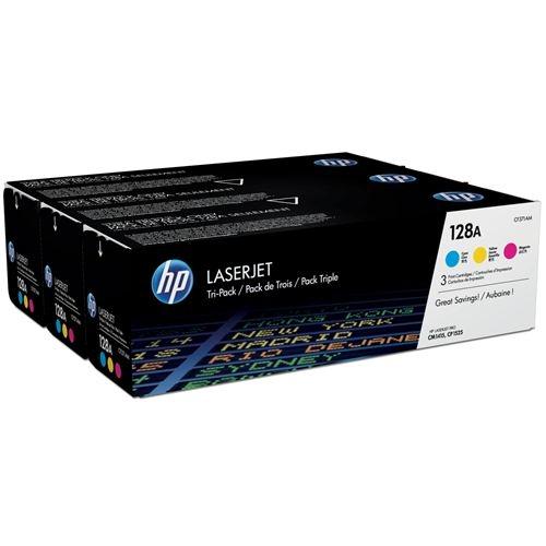 Консуматив HP 128A CYM Tri-Pack LaserJet Toner Cartridge