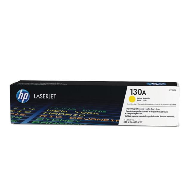 Консуматив HP 130A Yellow LaserJet Toner Cartridge (CF352A)