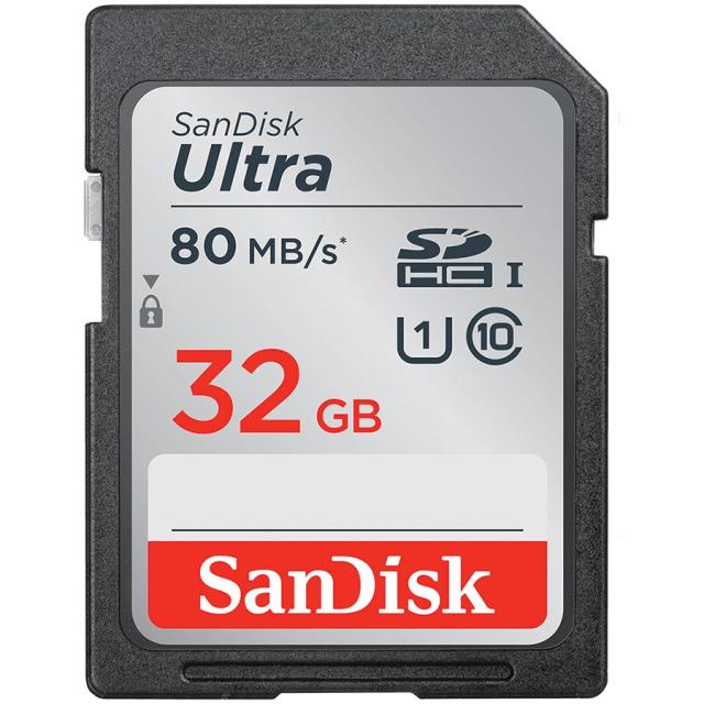 Карта памет SanDisk Ultra SDHC 32GB, 120MB/s