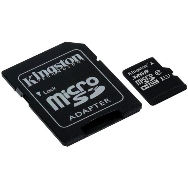 Карта памет Kingston microSDHC 32GB, C10 A1 UHS-I 