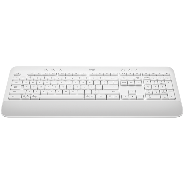 Клавиатура LOGITECH K650 SIGNATURE Bluetooth/Wireless, OFF WHITE, US INT'L - 920-010977