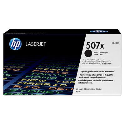 Консуматив HP 507X Black LaserJet Toner Cartridge