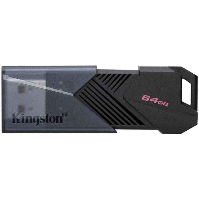 USB памет Kingston 64GB Portable USB 3.2 Gen 1 DataTraveler Exodia Onyx