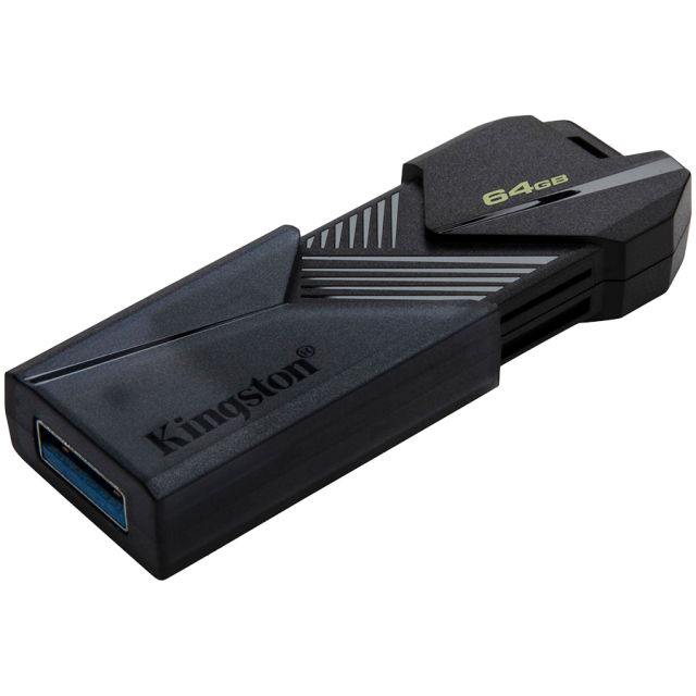 USB памет Kingston 64GB Portable USB 3.2 Gen 1 DataTraveler Exodia Onyx