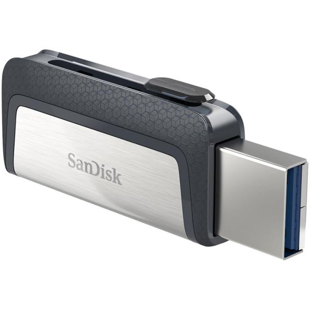 USB памет SanDisk Ultra Dual Drive 256GB, USB 3.1 Type-C 