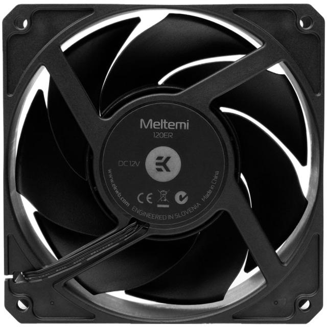 Вентилатор EK-Meltemi 120ER Black, 4-pin PWM, 500-1800rpm