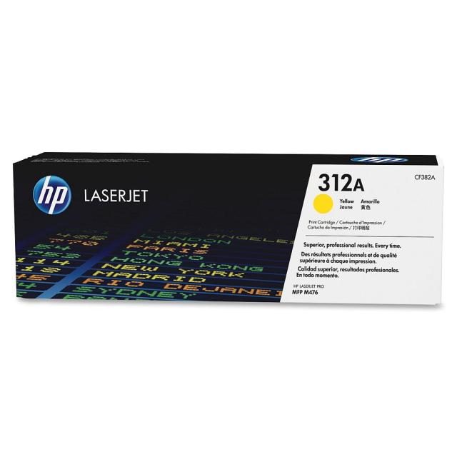 Консуматив HP 312A Yellow Original LaserJet Toner Cartridge