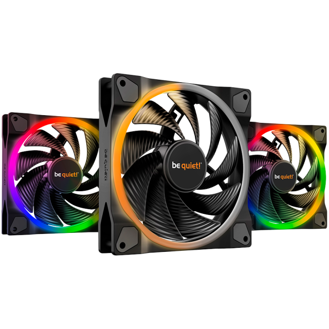 Вентилатор be quiet! LIGHT WINGS 140mm,  2200RPM, ARGB, 4-pin