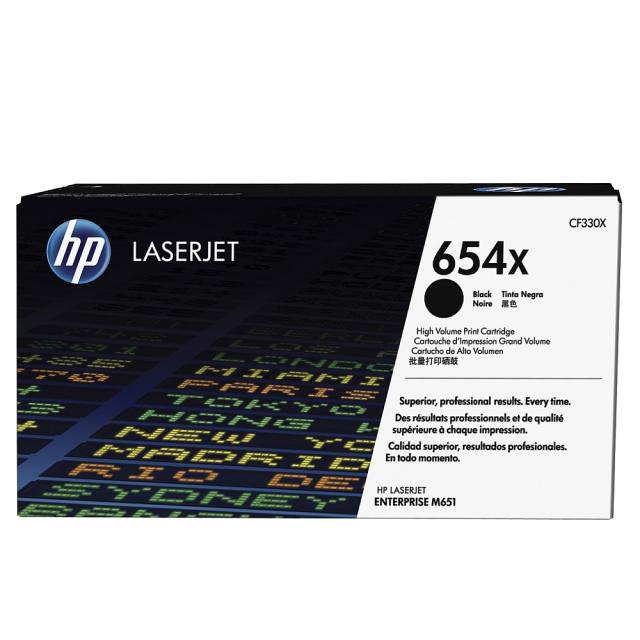 Консуматив HP 654X High Yield Black Original LaserJet Toner Cartridge