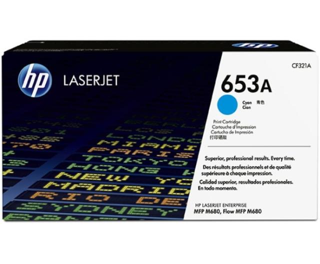 Консуматив HP 653A Cyan Original LaserJet Toner Cartridge