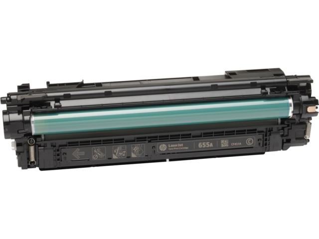 Консуматив HP 655A Cyan Original LaserJet Toner Cartridge (CF451A)