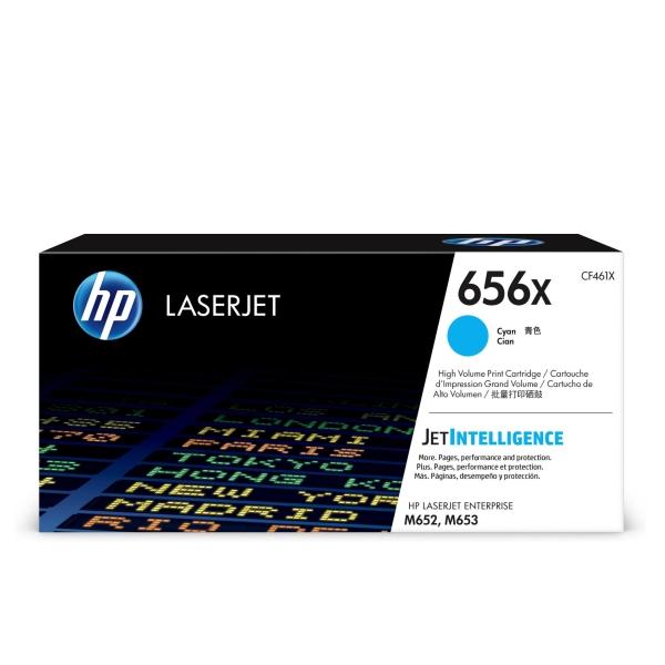 Консуматив HP 656X High Yield Cyan Original LaserJet Toner Cartridge (CF461X)