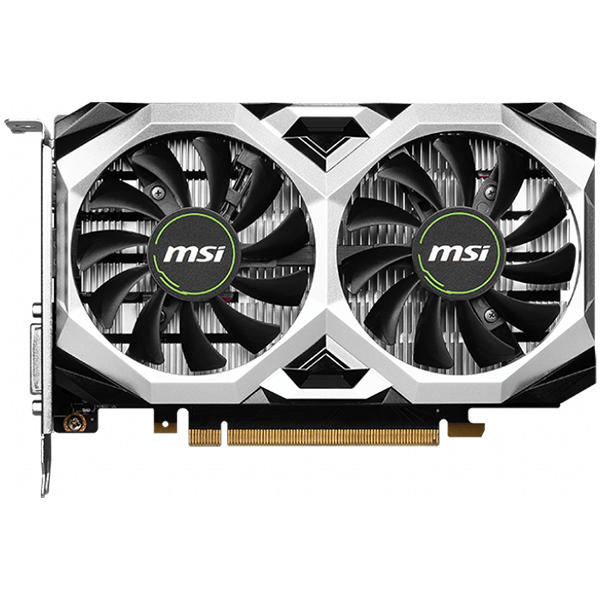 Видео карта MSI Video Card NVidia GeForce GTX 1630 VENTUS XS 4G OC, 4GB GDDR6, 64-bit, 1x DP 1.4a, 1x HDMI 2.0b, 1x DVI-D