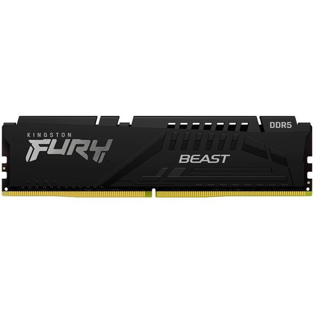 Памет Kingston FURY Beast Black XMP 32GB DDR5 5200MHz, 1.25V, KF552C40BB-32