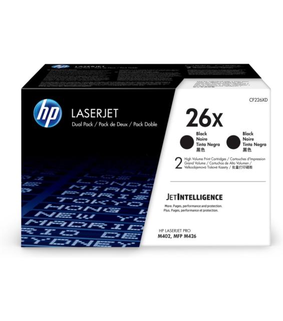 Консуматив HP 26X High Yield Black Original LaserJet Toner Cartridge (CF226X)