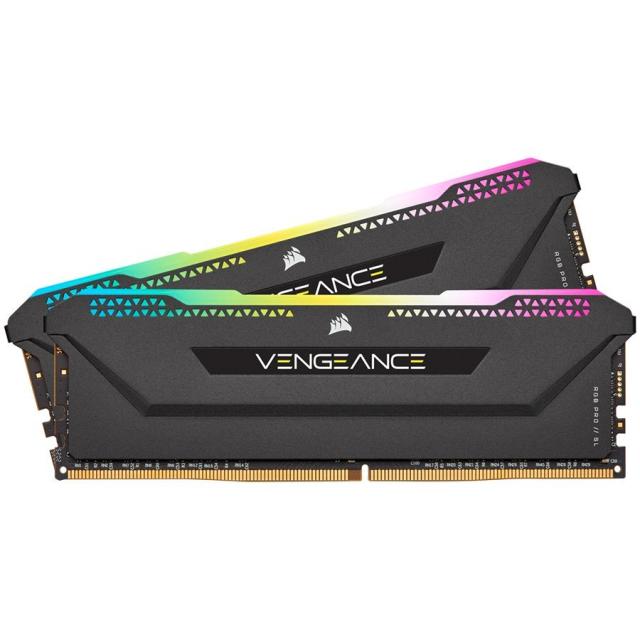 Памет Corsair VENGEANCE RGB PRO RGB LED 16GB (2x8GB) DDR4, 3600MHz, CL18, 1.35V