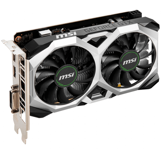 Видео карта MSI GeForce Nvidia GTX 1650 D6 VENTUS XS V1, 4GB GDDR6, 128bit, HDMI, DP, DVI-D